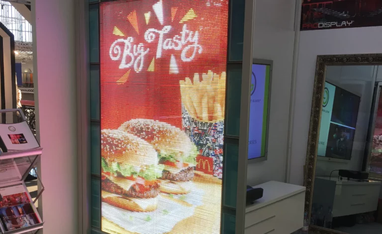 3D LED fólia alkalmazások